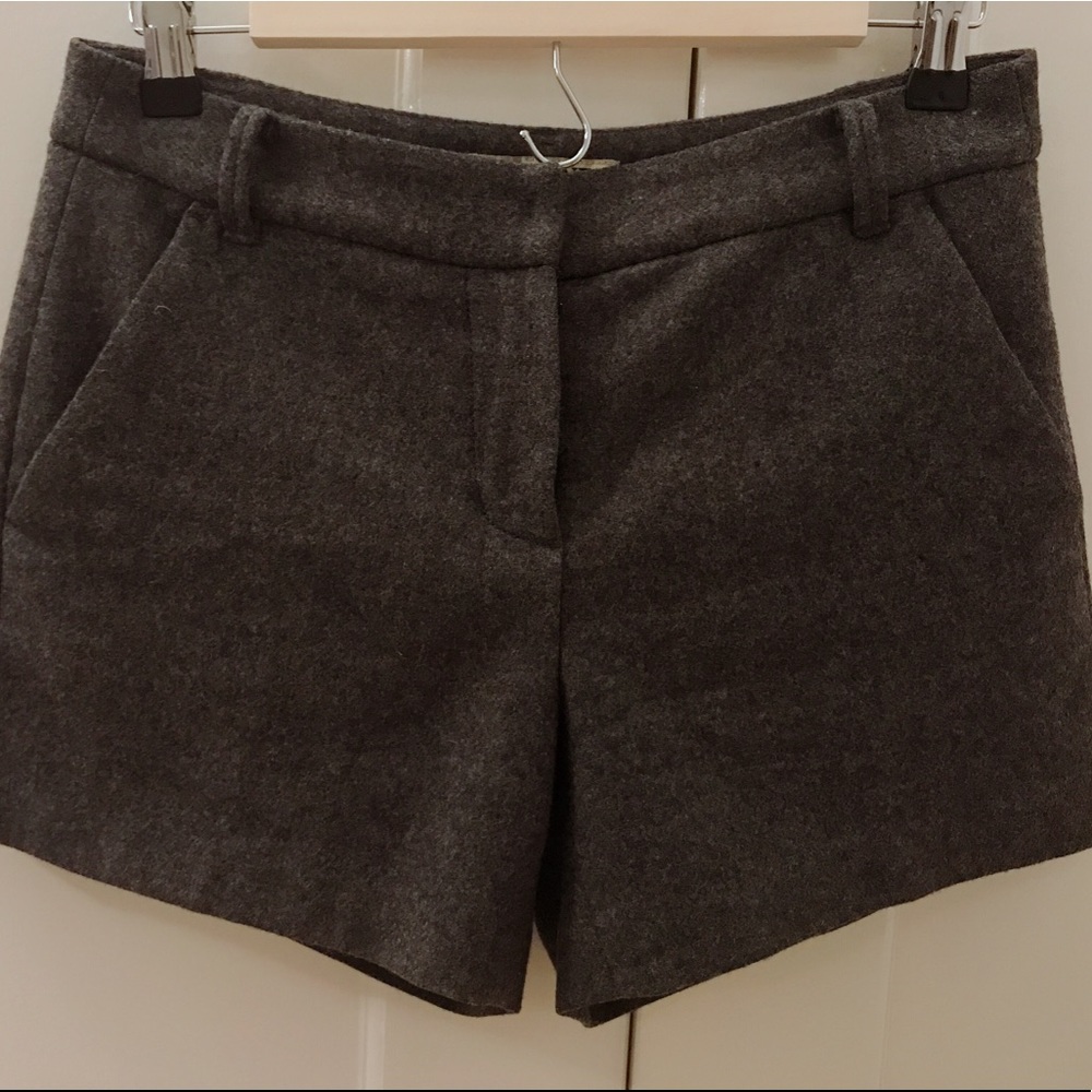 Wool shorts